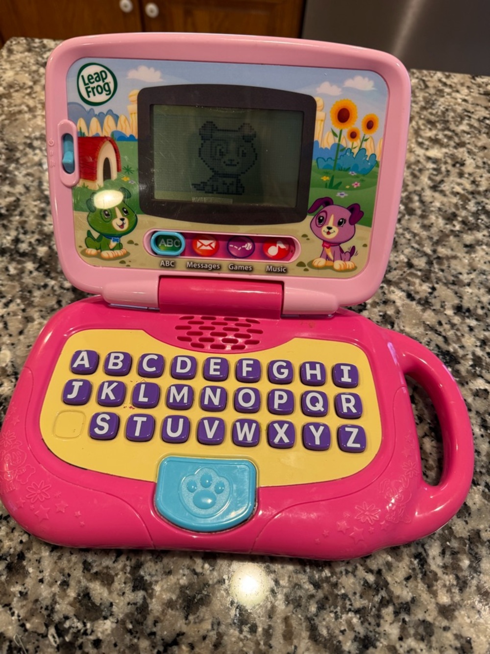 Leapfrog Pink Kids Learning Laptop - ABC Electronic Toy
